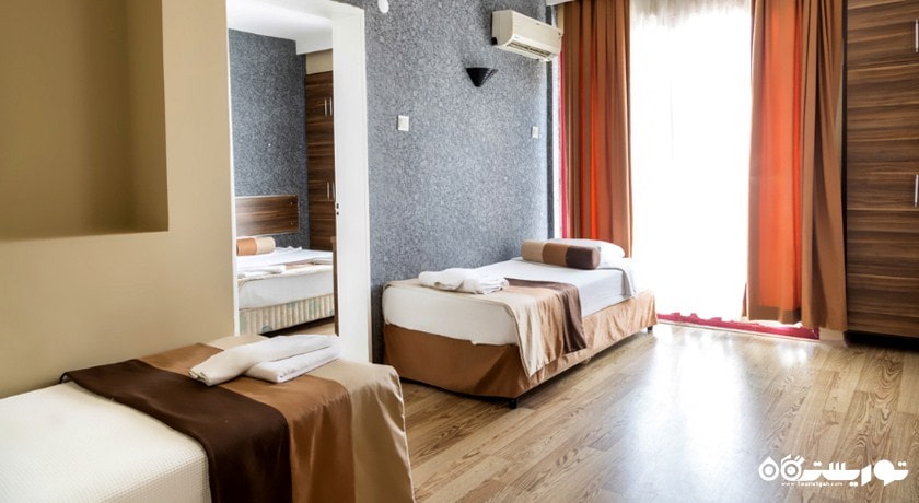 تخت های توئین اتاق فمیلی	